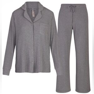 SKIMS Soft Lounge Grey Women's Pajama Set